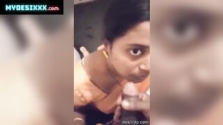 Mallu office working lady giving bj to her boss in office