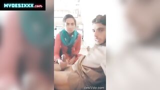 Cheater bhabhi giving handjob and blowjob to devar with clear punjabi audio