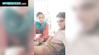 Cheater bhabhi giving handjob and blowjob to devar with clear punjabi audio