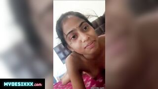 Cute bhabhi giving bj to her boss in hotel room