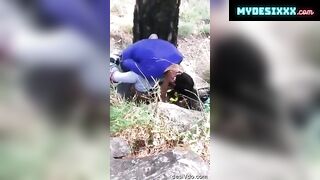 Desi pahadi village lover fuck in outdoor