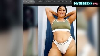 Laxmi showing her big boobs and big ass cam show