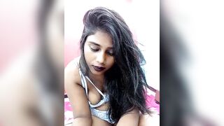 Sexy girl in bra panty singing dirty song on live show