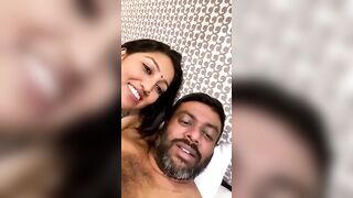 Mallu couple aurora maharaj giving handjob on live show