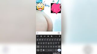 Pressing boob and showing chut and gaand on tango live