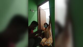 Crazy guy eating her gf dirty poo