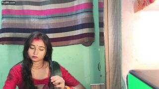 Sexy bhabhi giving deep blowjob and fucked in saree