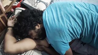 Tharki guy licked sexy bhabhi armpits