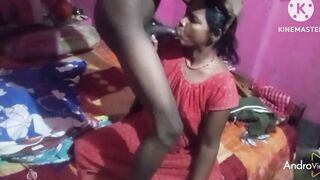 Village bihari bhabhi sucking hubby dick and taking cum in mouth