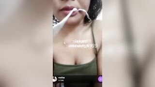 Sexy girl naked dance on videocall