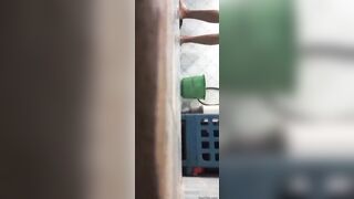 Brother capture video secretly her sister in bathroom