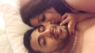 Newly married sexy couple romance video