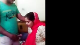 Punjabi bhabhi is sucking the cocks of her two dever in low together