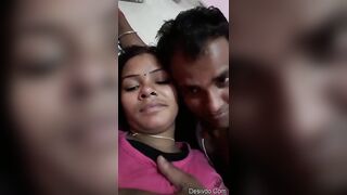 Naughty devar sucking his bhabhi big boobs