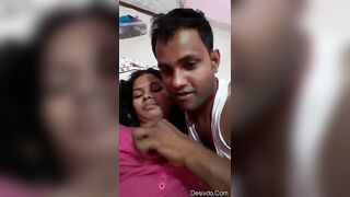 Naughty devar sucking his bhabhi big boobs