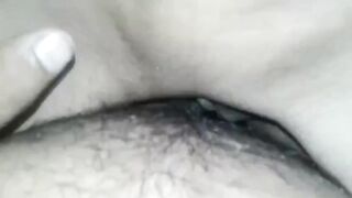 Husband fucks his wife creamy wet pussy