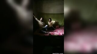 Made a secret video of the sex of a village young lover