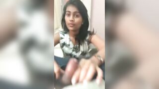 Cute pune babe playing sucking cock with clear hindi talking