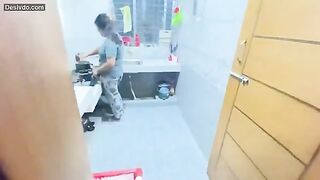 Kolkata stepsister and stepbrother fucking in the kitchen