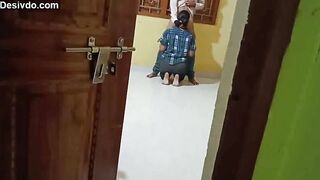 Horny bhabhi secretly fucking with lover