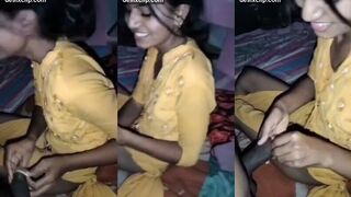 Sexy girl puts condom on her boyfriend dick for sex