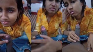 Tamil girl sucking dick