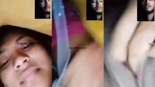 Videocall pe apne bf ko apni chut dikhaati college girl