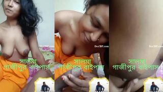 Bhabhi sucking dick and pussy fingered by lover